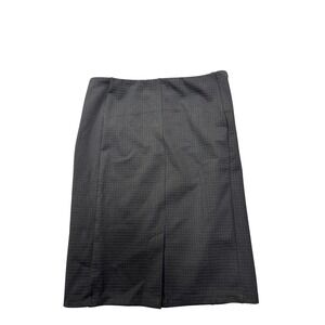 Liverpool Los Angeles 6P Black Textured Pencil Skirt Style Stretch Career